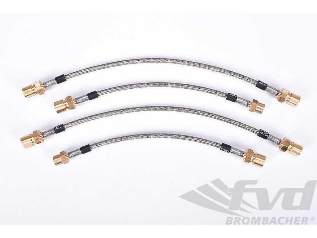 Stainless Brake Lines - 965 (3.3 L / 3.6 L) and Widebody 964