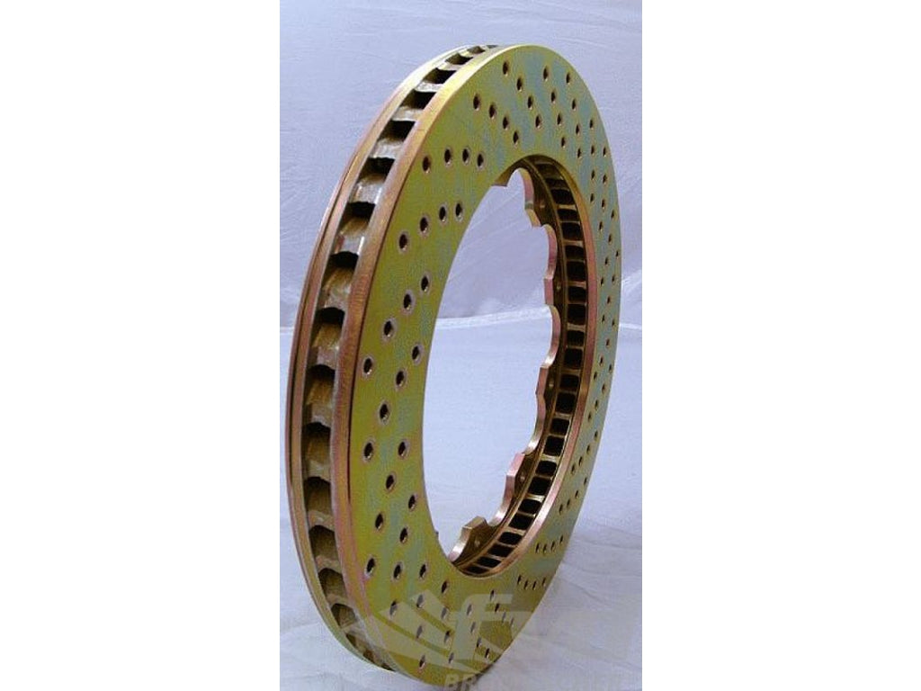 Brake Disc - LEFT - BREMBO - DRILLED - 380 x 34 mm