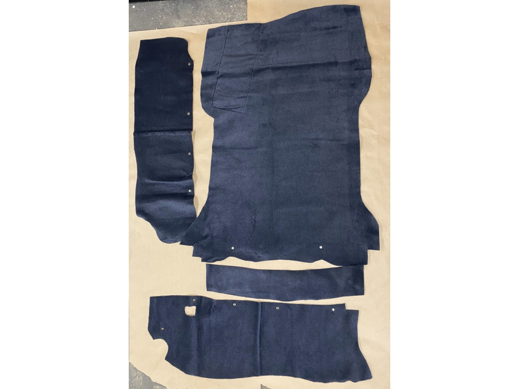 PORSCHE 911 FRONT TRUNK CARPET 1969 - 1973 black