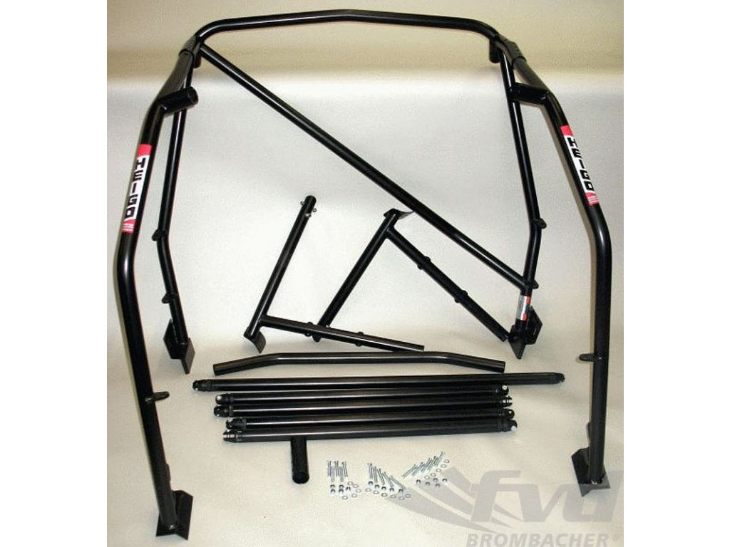Roll cage steel 911 with double side protection, diagonale and dash-strut