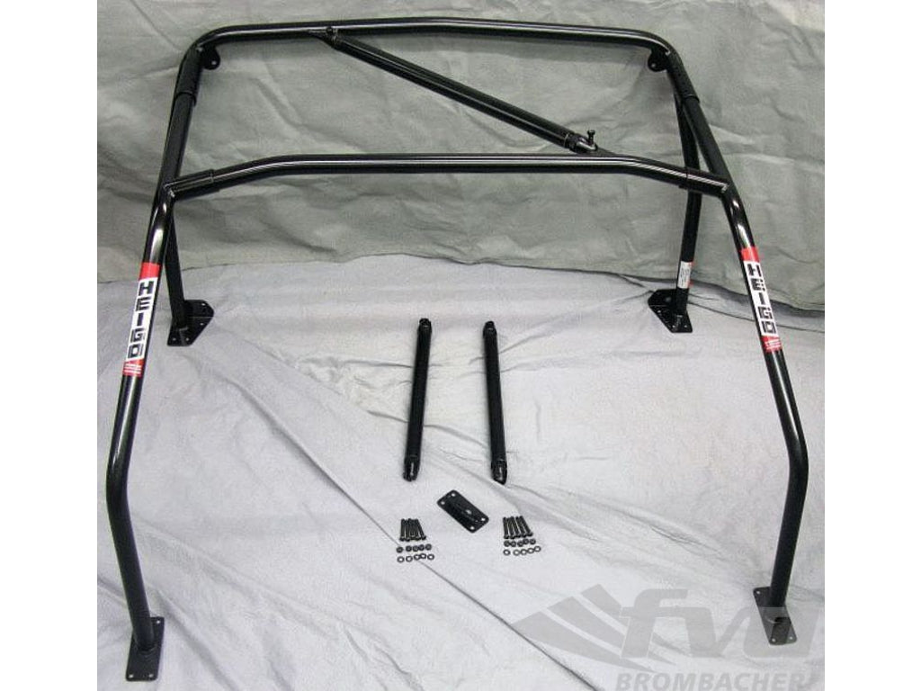 Roll cage 914 steel, with side protections and V- support