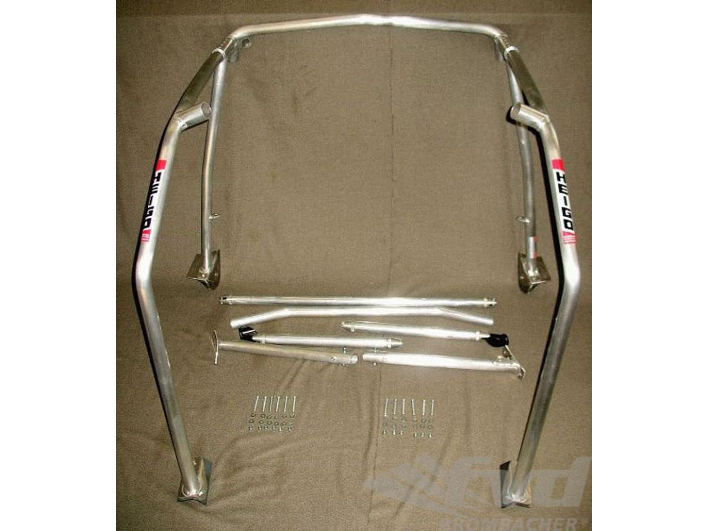 Roll cage alu 964 RS, with weld-in parts with tunneling supporting & diagonal bar