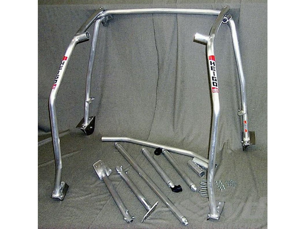 Roll cage alu 993 sunroof, incl diagonal bar