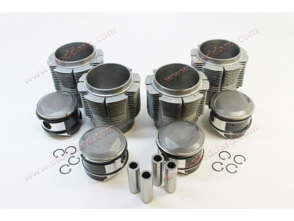 Big Bore 1720cc Piston / Cylinder Set of Four, for 356C 356SC and 912