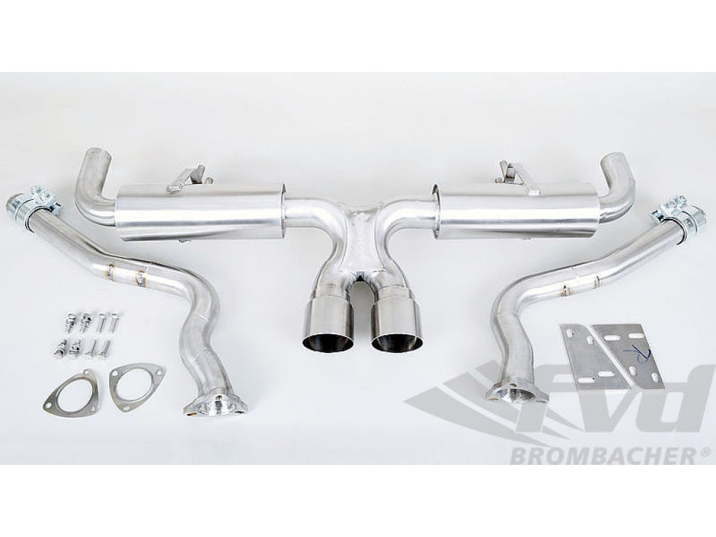 Race Muffler for 987.1 Cayman
