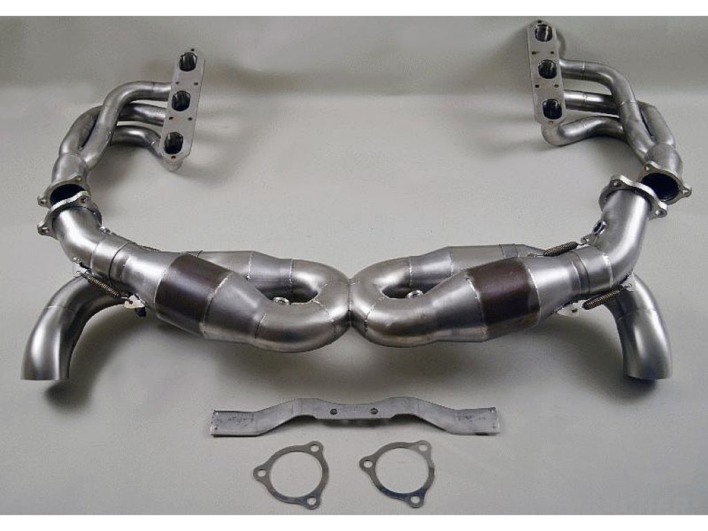 Exhaust System Race 997 M&M Catalytic 200cell sport, Stainless Steel, with Tips