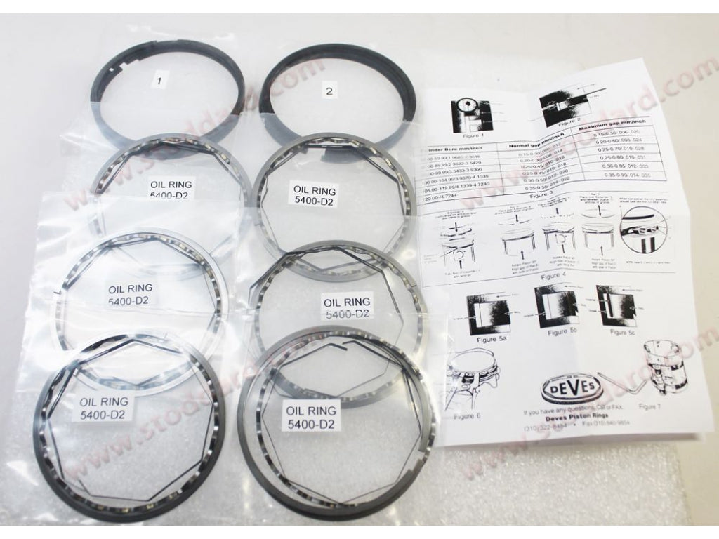 Deves Piston Ring Set for 2