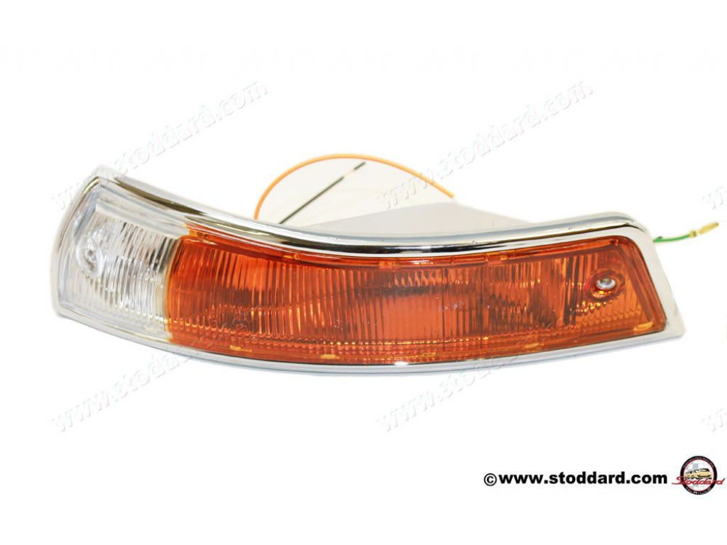 Euro-Spec Front Turn Signal Assembly, Left