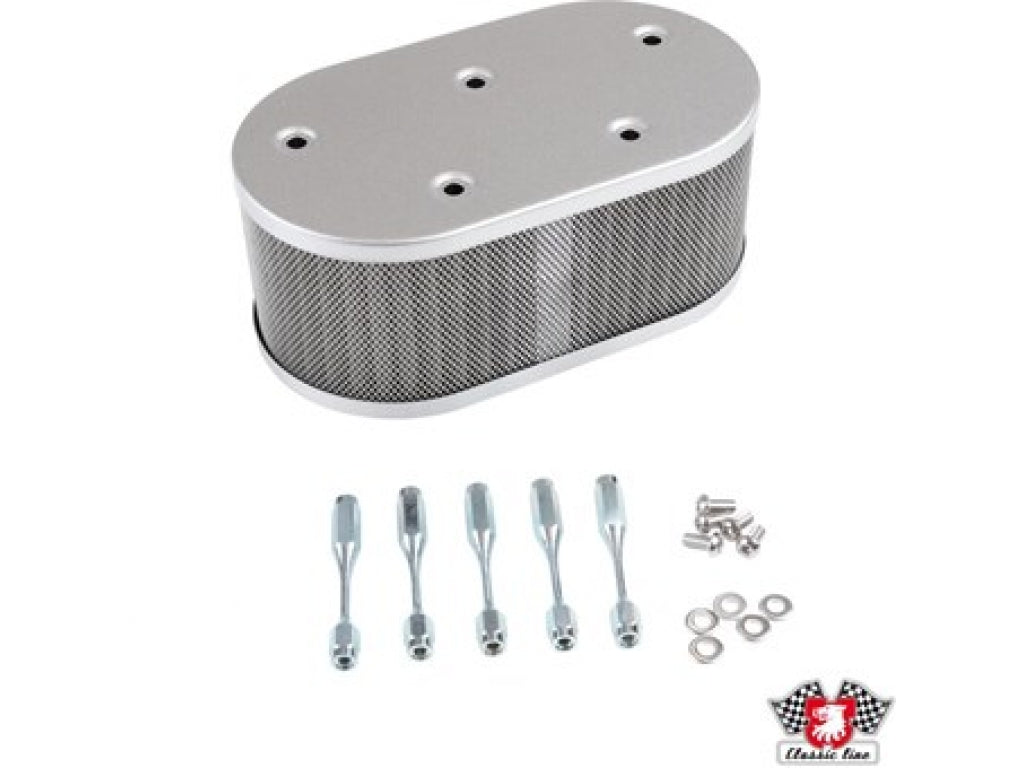 Air filter with housing