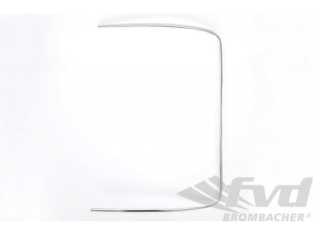 Rear Windshield Trim 911 1965-79 / 930 1975-77 Coupe - Right - Chrome
