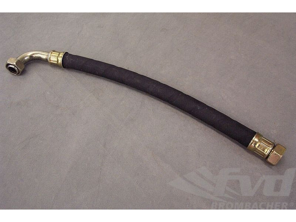Hose line bracket - oil tank