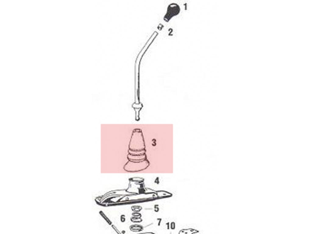 Rubber Shift Boot