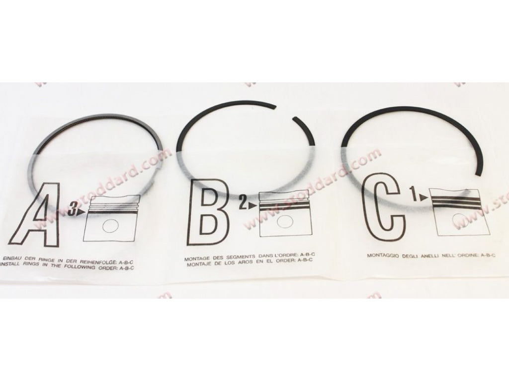 RING SET PORSCHE 911 CARRERA 2 / 4 THRU '94 - STANDARD 100