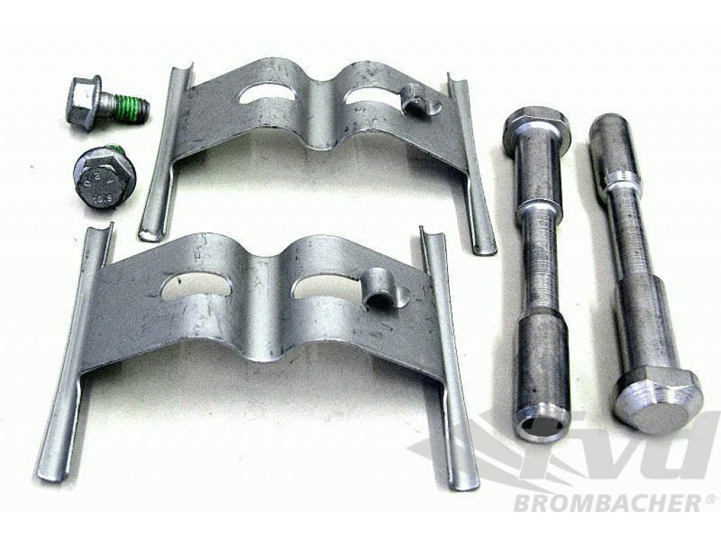 Brake Pad Mounting Kit - FRONT - STEEL AND CERAMIC BRAKES