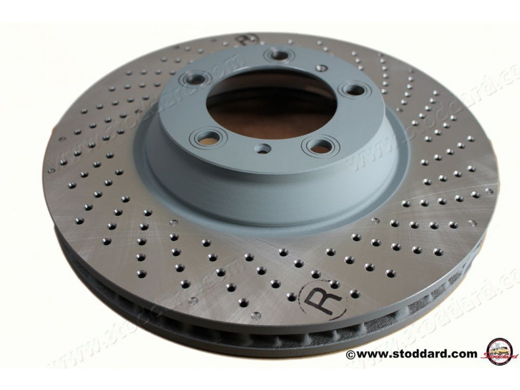 Sebro Brake Disc Rotor Front Right for 911 997 Turbo GT2 2007-2013 997