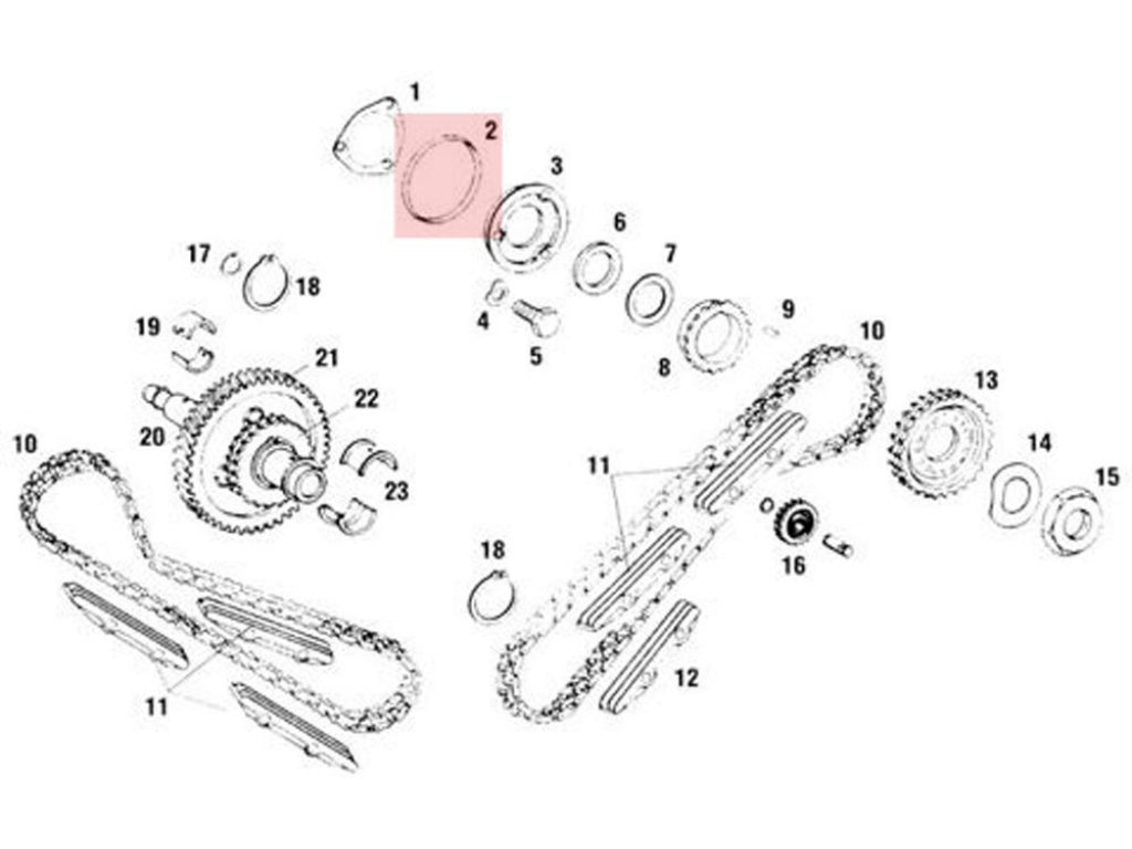 Camshaft Box O-Ring 67.5 X 75.4 X 4 MM