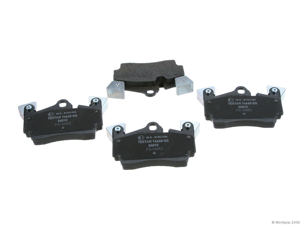 Textar Brake Pad Set - With Shims - Rear