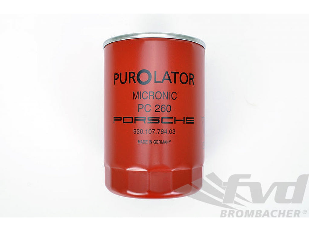 Oil Filter 911 72-89 / 930 75-89 / 964 - Genuine - Red