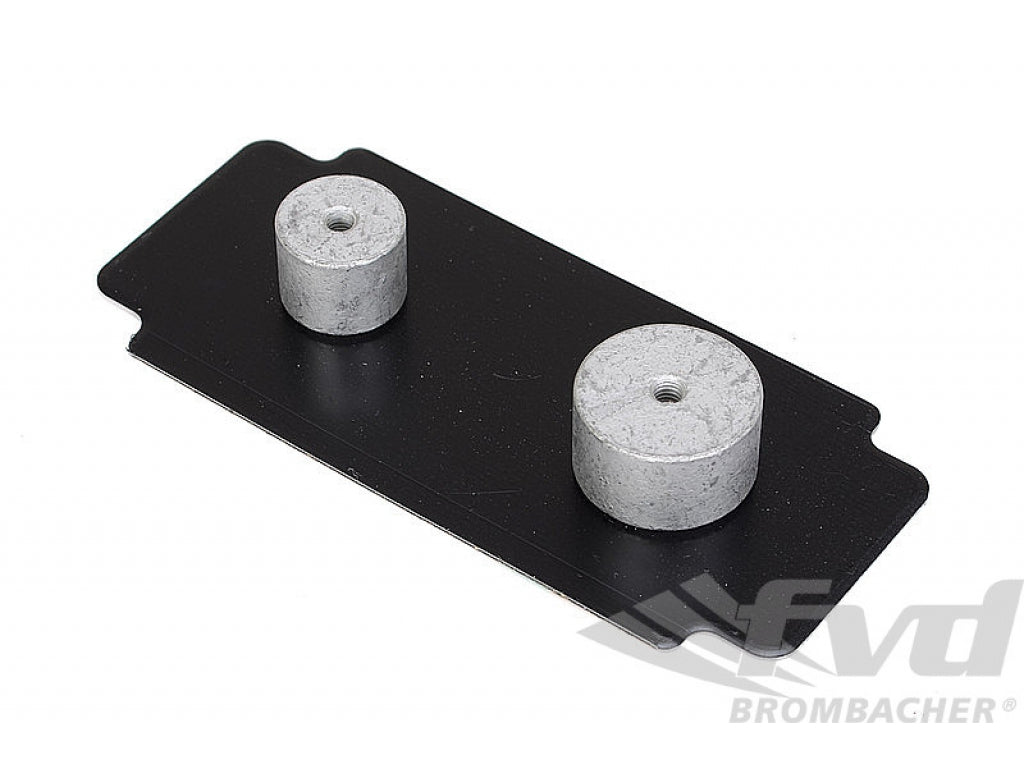 Damping plate front