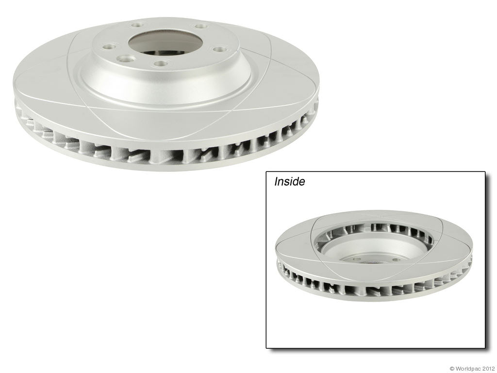 ATE Brake Disc - Gas Slotted - Front - Left