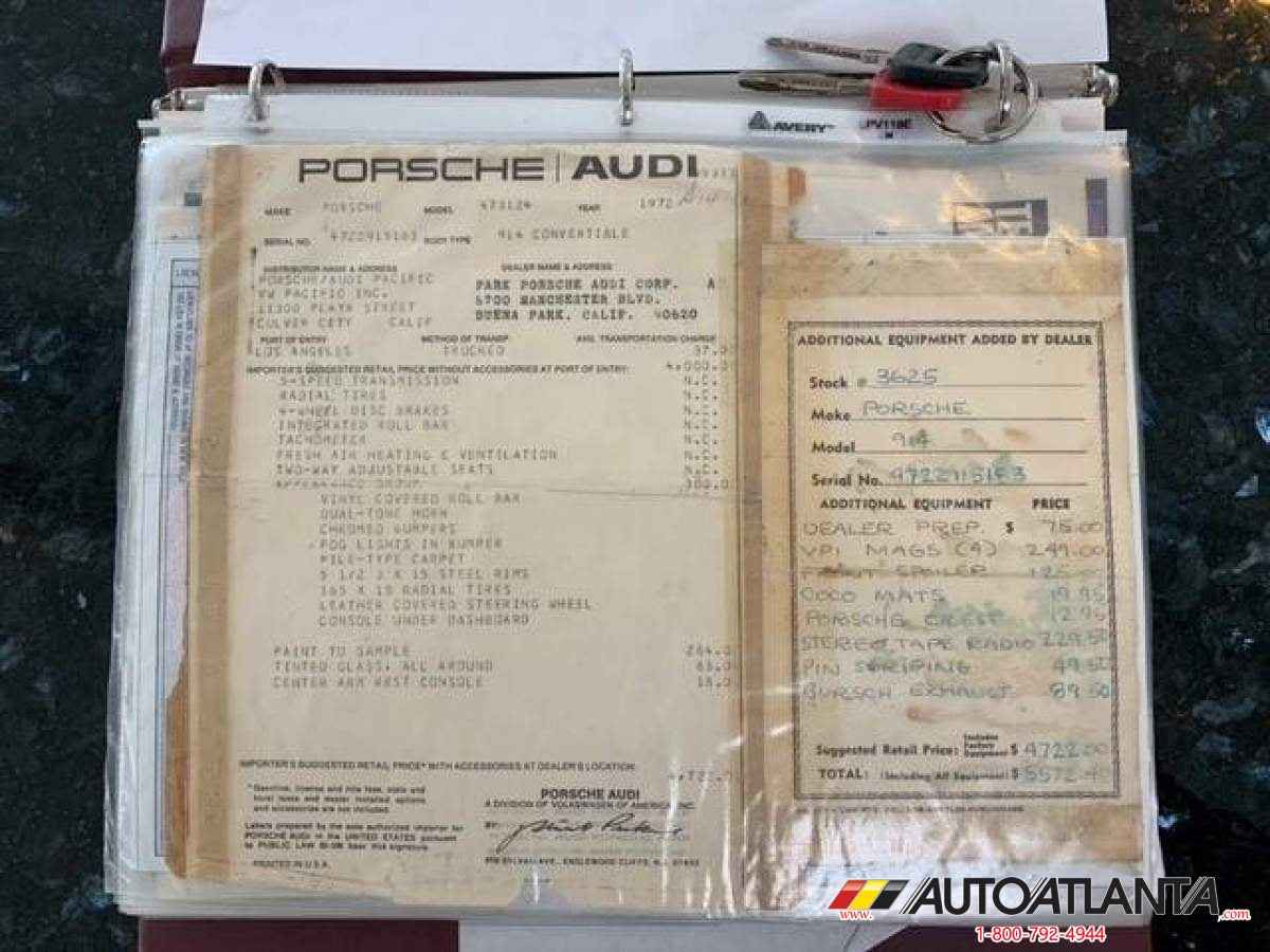 1972 Porsche 914