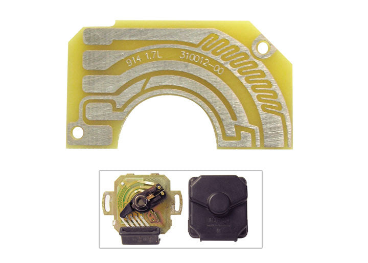 throttle valve position switch circuit board, 914 1.7L
