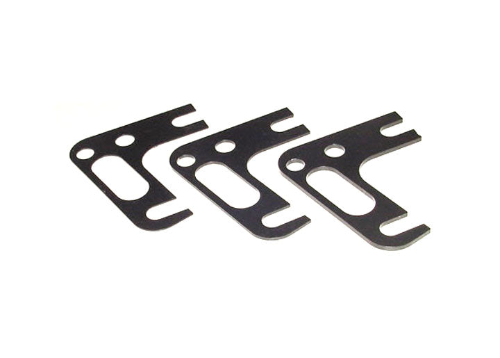 control arm alignment plate shim set - 2, 3, & 4mm