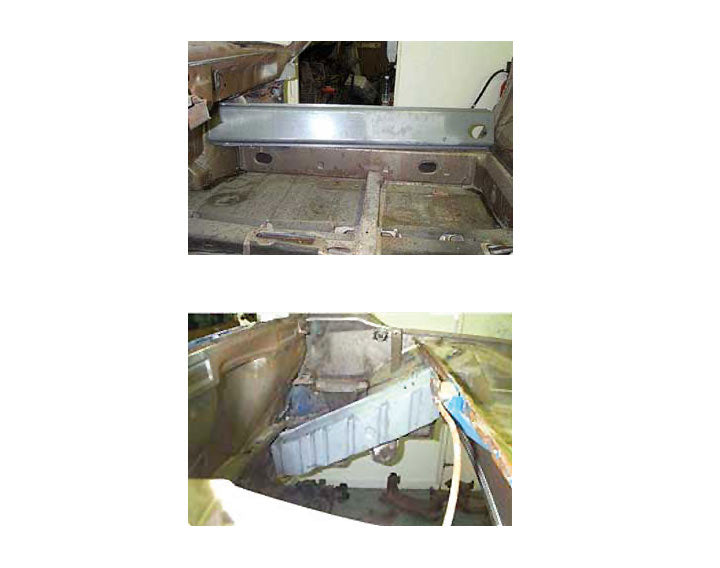 LONGITUDINAL MEMBER INNER RIGHT FRAME REPAIR 2-Piece Kit; Save $65.00