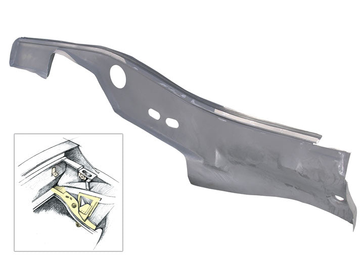 ENGINE SHELF; 914 1970-76 passenger side