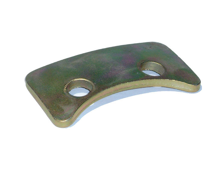double hole strut clamp, cad plated