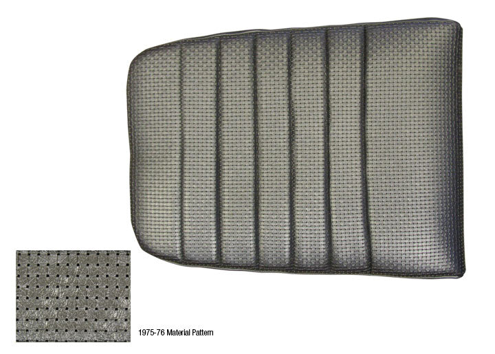 Seat cushion recovering kit 914 1975-76  black(made to order - 4 to 6 weeks)