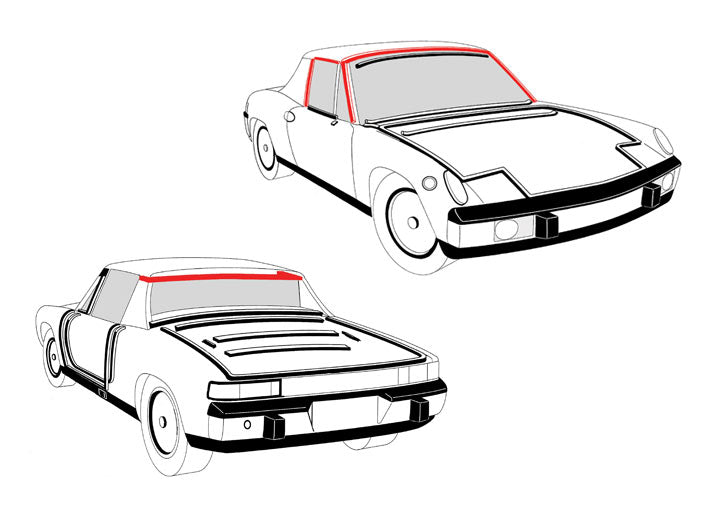 6 PIECE Targa TOP SEAL KIT; 914; Save $42.62