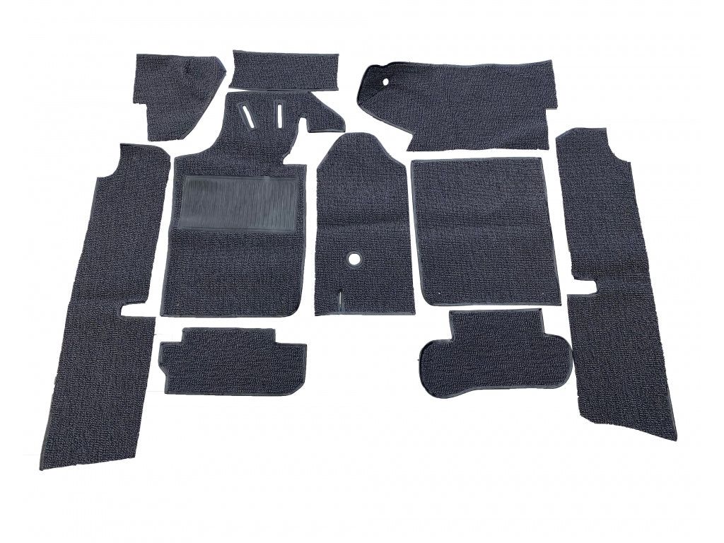 GERMAN CHARCOAL LOOP carpet kit 914 1972-76 (made to order - 4 to 6 weeks)