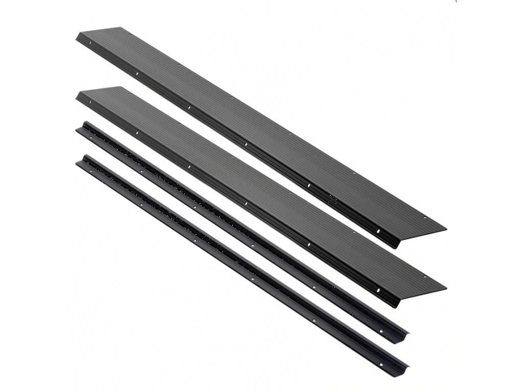 914 carpet threshold door sill strip kit black anodized 73.5 -76