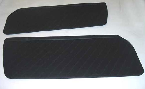 RECOVERED DOOR PANEL, LEFT, porsche cloth material; 914 1970-76