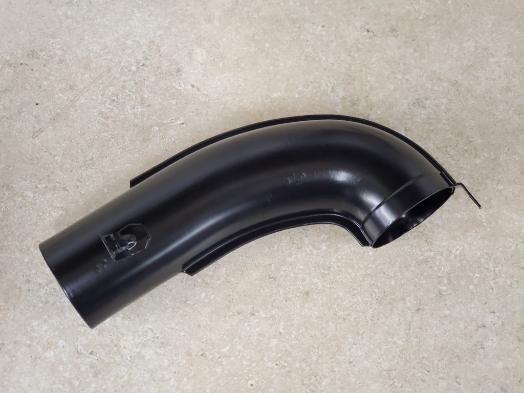 914 HEAT EXCH CONN j PIPE freshly powder coated