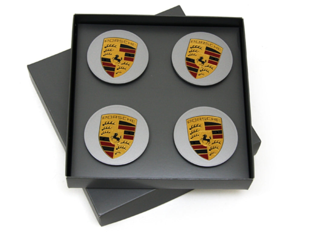 HUB CAP SET COLORED silver wheel center cap