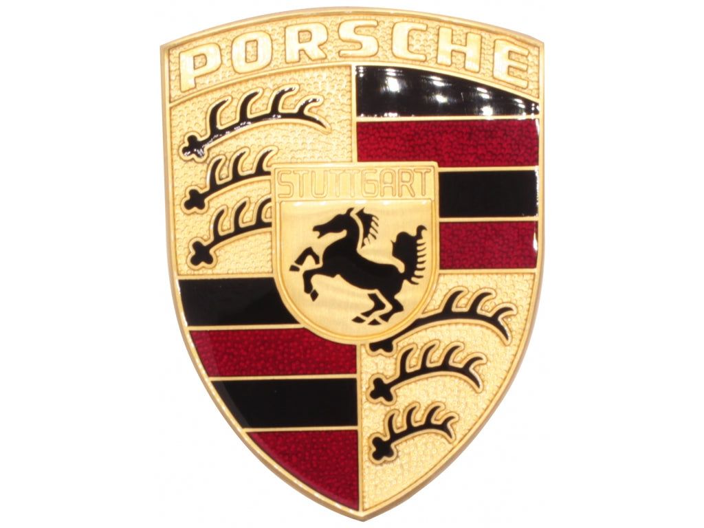 LID EMBLEM porsche hood crest superceded to G90155921028