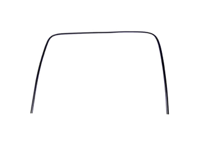 REAR GLASS TRIM - black