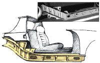 914-4 LONGITUDINAL MEMBER INNER RIGHT