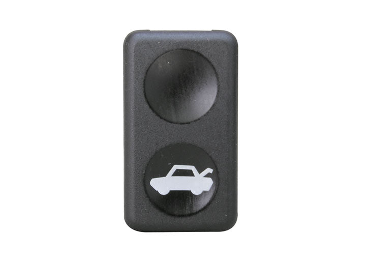 HATCH SWITCH - satin black for rear lid release