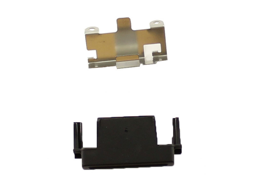 PUSH-BUTTON CATCH - black mat