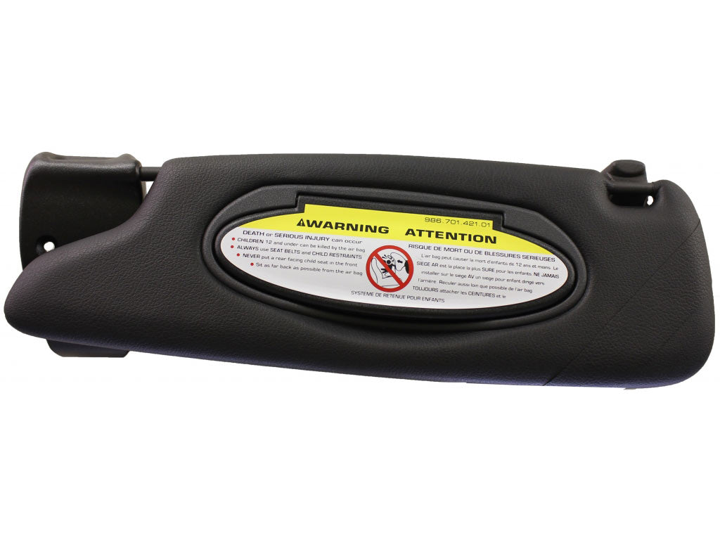 AS SUN VISOR - black