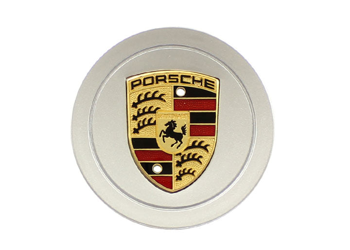 WHEEL TRIM hub CAP - silver crest colored