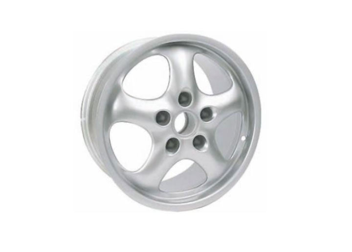 8 X 17 CUP   93 WHEE - silver metallic 8 J X 17 ET 52 for winter use
