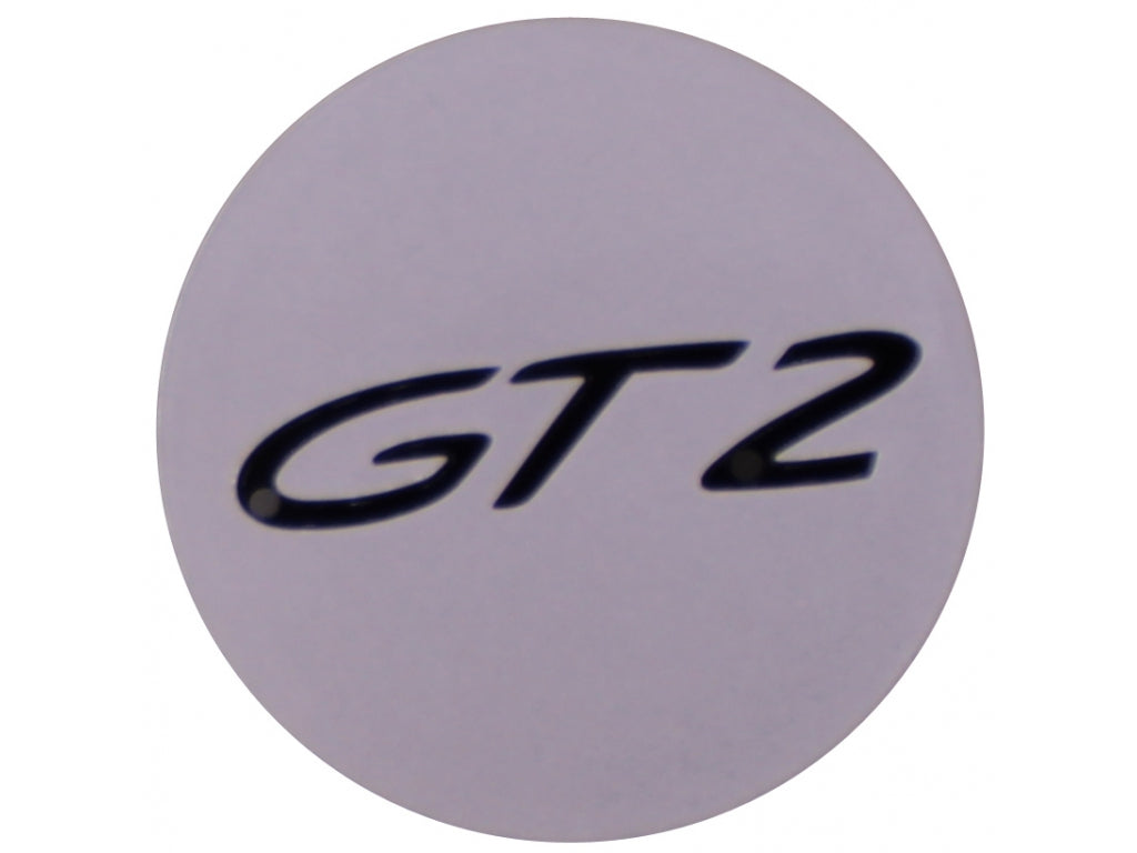 WHEEL TRIM CAP - silver logo gt2