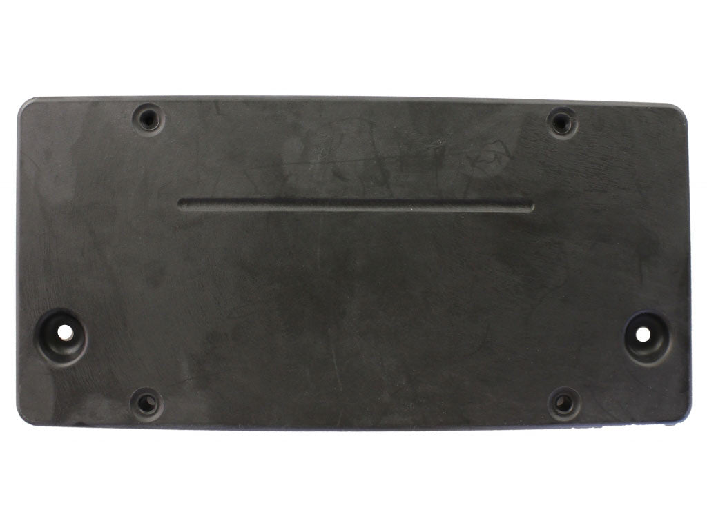 LIC.PLATE BRACKET - satin black centre