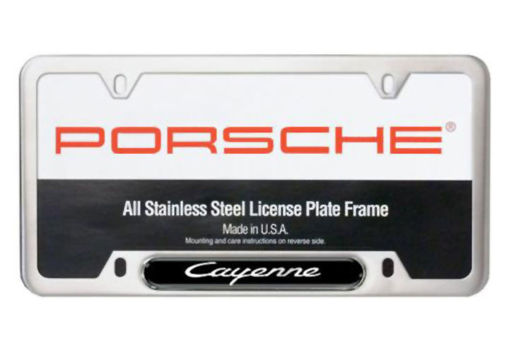 BRUSHED LICENSE PLAT