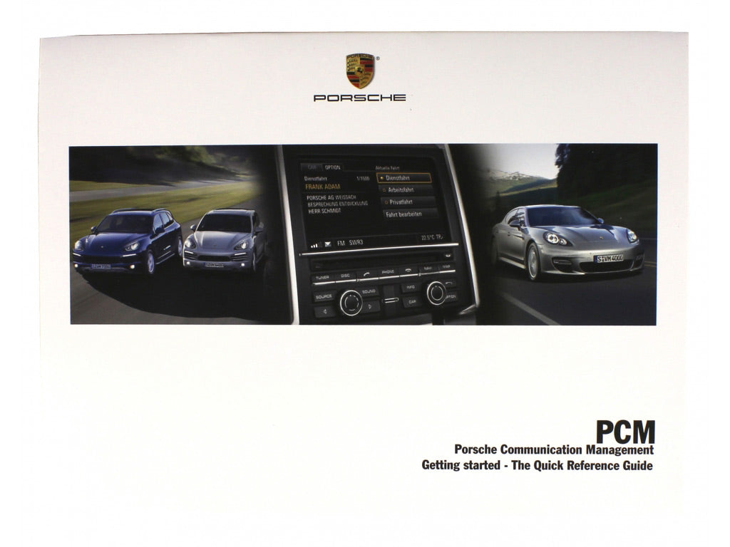 Owner's manual PCM3.