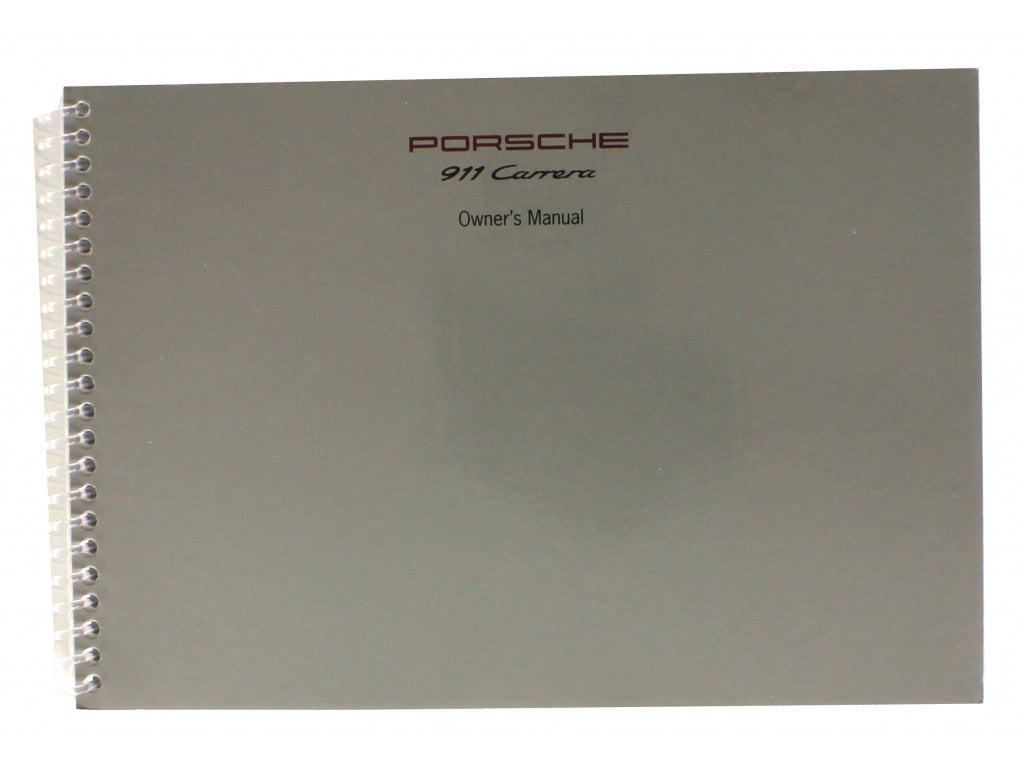 OWNER MANUAL 911 199